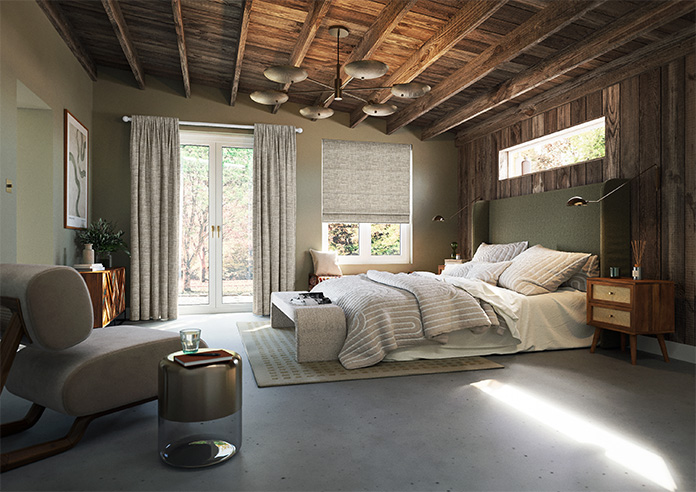 Friar, Natural - Roman Blind - Image 6